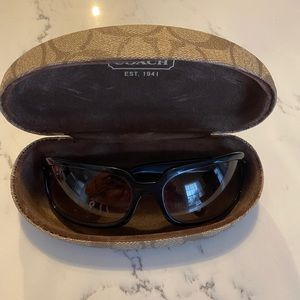 Coach Sunglasses - Black with case!